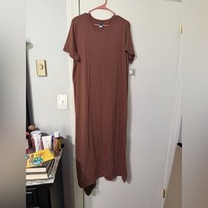 Old Navy Brown T-shirt dress
